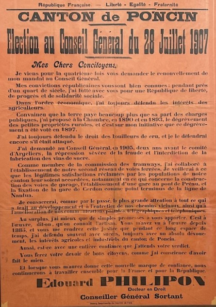 Affiche politique